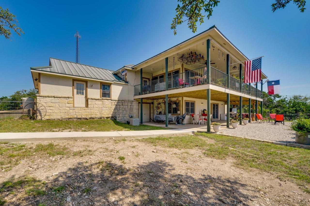 Fredericksburg Retreat With Private Hot Tub And Patio! Villa Exterior photo