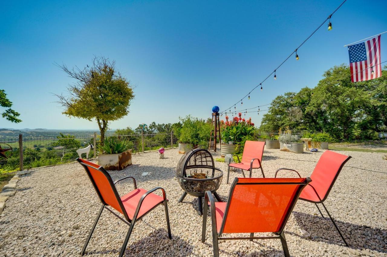 Fredericksburg Retreat With Private Hot Tub And Patio! Villa Exterior photo